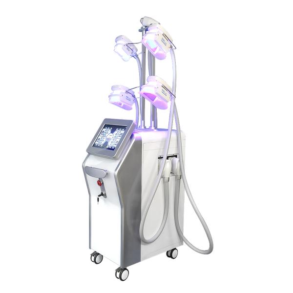 4 Cryo Handle Working Together Cryolipolysis Body Cool Body Sculpting Reshape Beauty Equipment or Machine