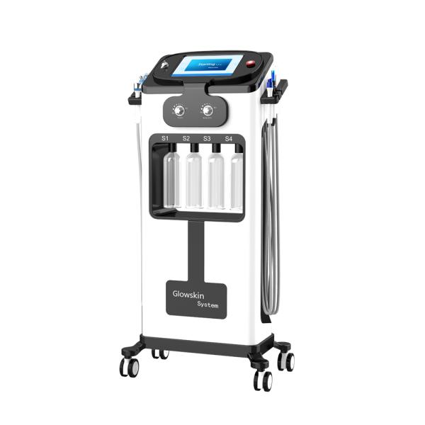 6 in 1 Hydra Hydrogen Korea Dermabrasion Aqua Jet Peel Peeling Skin Facial Machine with Derma Pen for Removedor De Acne