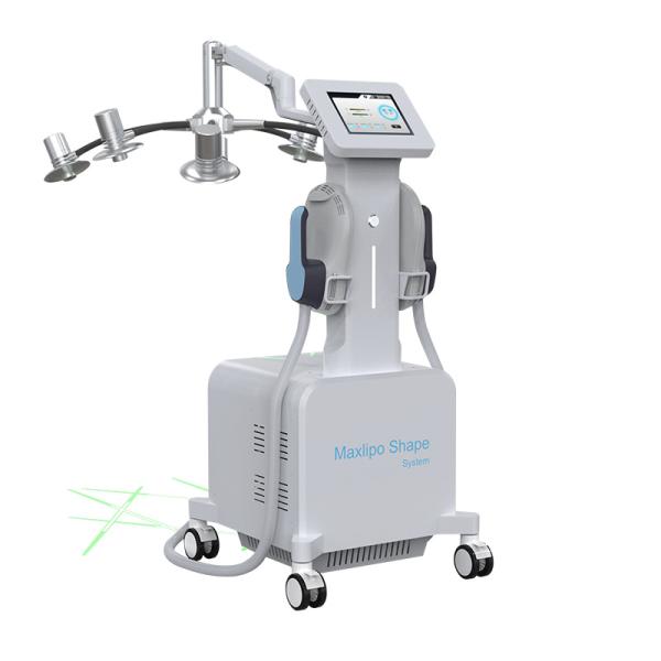 New Freezing Pad 2-in-1 Slimming Machine 532nm/635nm Maxlipo Master EMS Lipolaser Weight Loss Machine