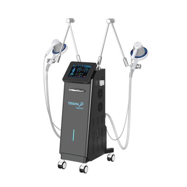 New Upgraded Vertical 2 Heated Laser Handles Therapy Physio Magneto Machine for Pain Therapy