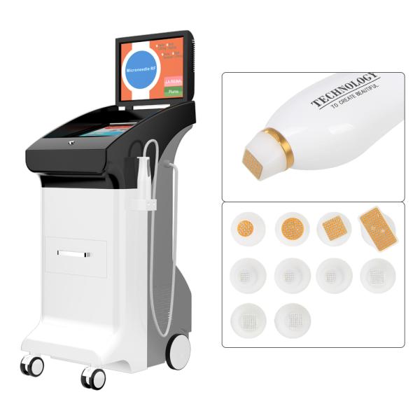 RF Fractional Gold RF Microneedle/Needless Face and Body Beauty Machine
