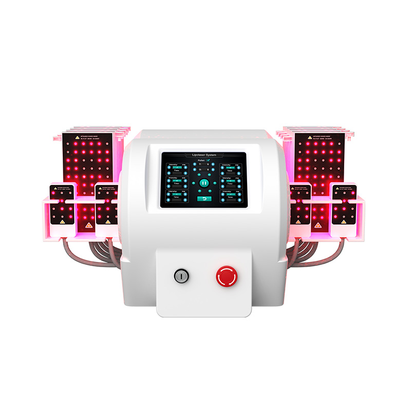 6D 6 Wavelengths Lipolaser Laser Slimming Machine Beauty Salon Equipment