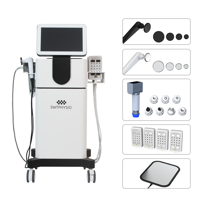 Shockwave Therapy ED 448kHz Cet Ret RF Tecar Therapy Machine with EMS Lipolaser Slimming Machine