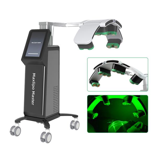 10 Maxlipo Laser 532nm Green Light Skin Tightening Body Contouring Slimming Machine