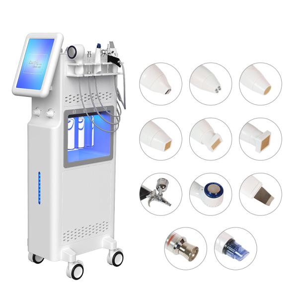 11 in 1 Multifunction Hydra Facial Skin Care Microdermabrasion Deep Cleaning Beauty Machine