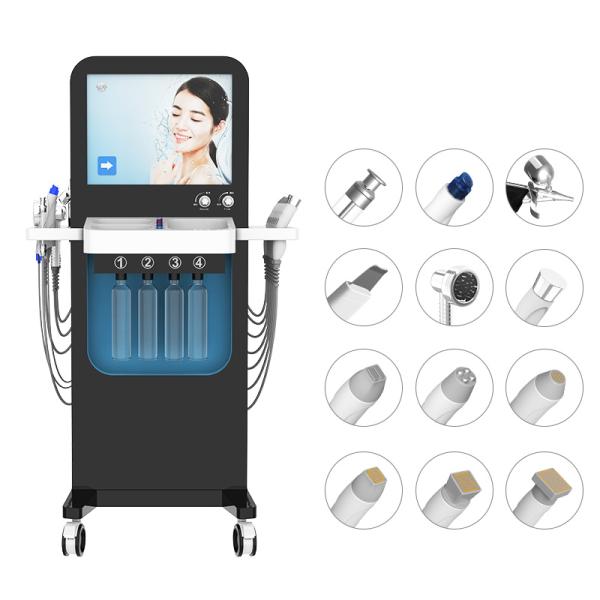 13 in 1 Fraction RF Wrinkle Removal Hydra Aqua Facial Cleaning Hydro Microdermabrasion Machine