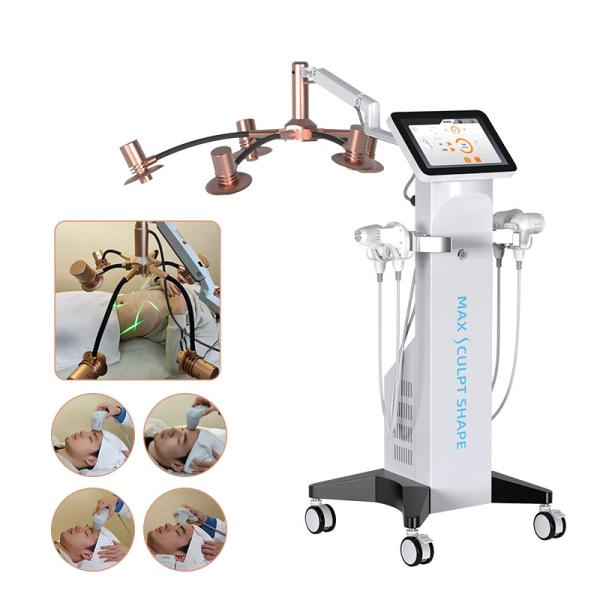 6D Cold Laser RF EMS Therapy Machine for Loosing Weight 635nm Laser Red Light EMS Body Shape Cellulite Fat Removal Laser