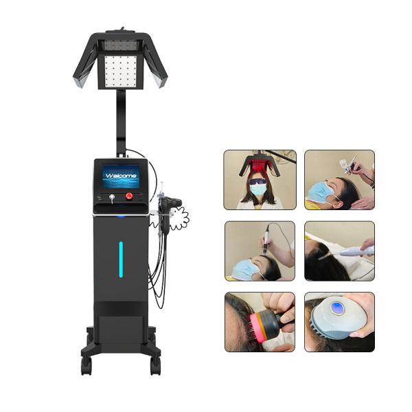 Hair Laser Stimulation Hair Growth Machine with Scalp Hair Analyzer Device for anti hair loss
