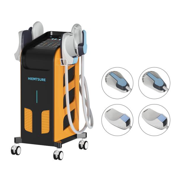 Hiemtsure Vibrating Body Massager Increase Muscle 4 Handles EMS RF Body Sculpting Machine