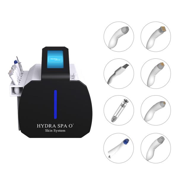 Korean Hydra Dermabrasion Aqua Silk Peel Fractional RF Ultrasonic Massage Facial Machine for Skin Care