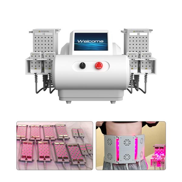 Lipolaser and EMS Body Slimming Machine 4D Laser Slimming Fat Reduction
