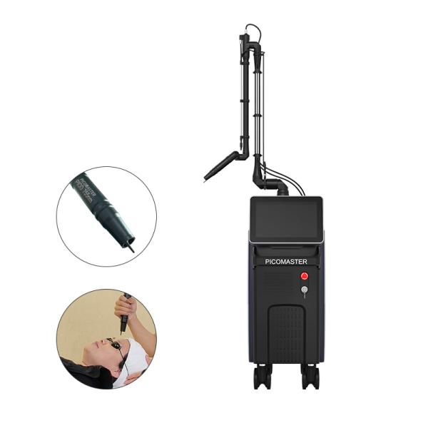 Long Pulse Piccoscond Laser Pico Lase Q Switched ND Ydg 755nm 1064 Tattoo Removal Machine