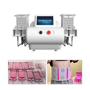 Lipolaser and EMS Body Slimming Machine 4D Laser Slimming Fat Reduction