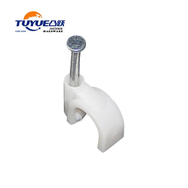 Circle Cable Clips With Nail
