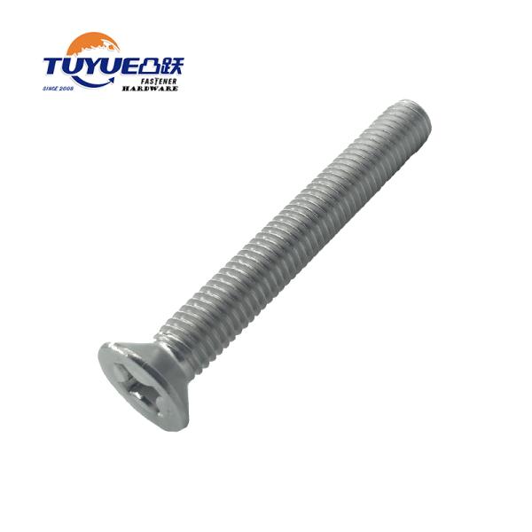 DIN965 Cross Flat Head Machine Screw