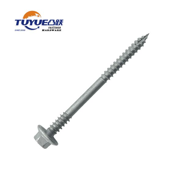 Hex flange type 17 point screws