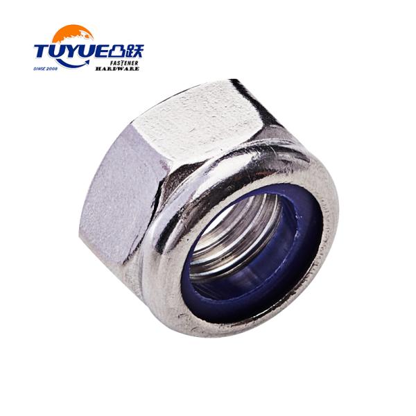 Hex nylon lock nut DIN982