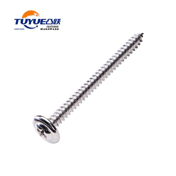 Modified truss head tapping screw