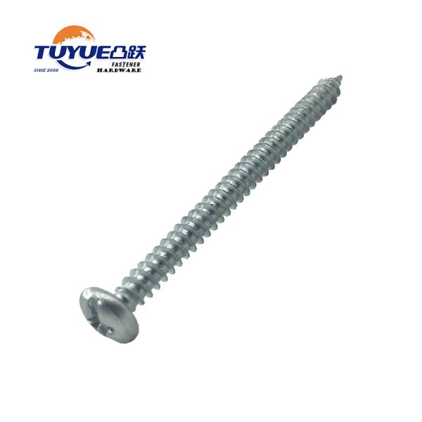 Slotted+ Phlipps Pan Head Tapping Screw