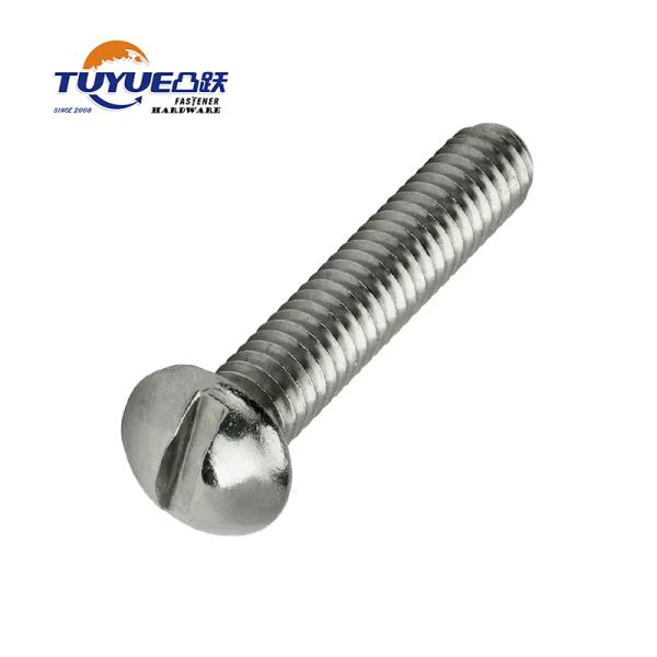 Slotted Round Head Machine Screw