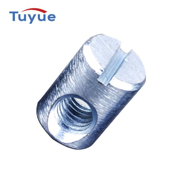 BARREL NUT FOR FURNITURE BOLT SLOTTED
