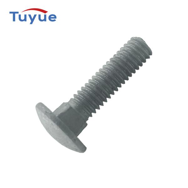 CARRIAGE BOLTS FULL THREAD (UNC THREAD) GRADE 4.8 HDG