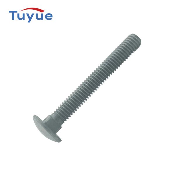 CARRIAGE BOLTS FULL THREAD (UNC THREAD) GRADE 4.8 HDG