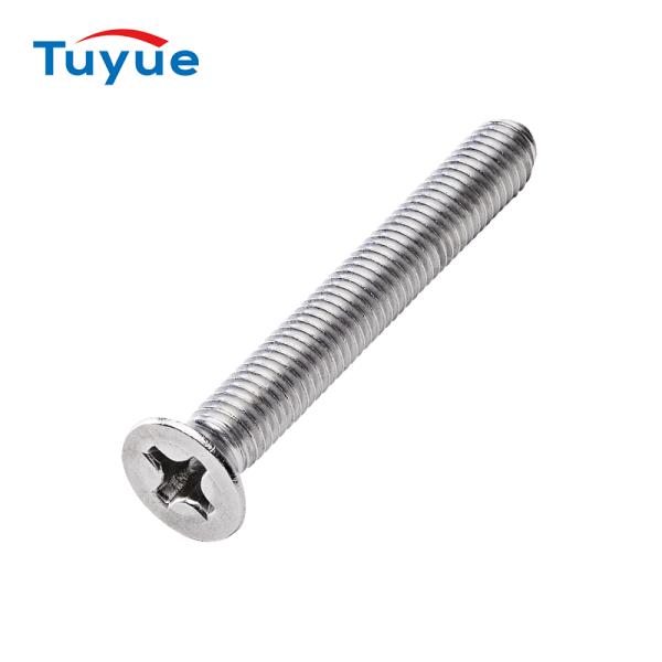 DIN965 Cross Flat Head Machine Screw