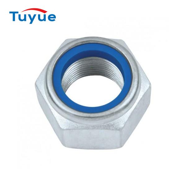 DIN982Prevailing Rorque Type Hexagon Nuts, Heavy Type, With Nylon