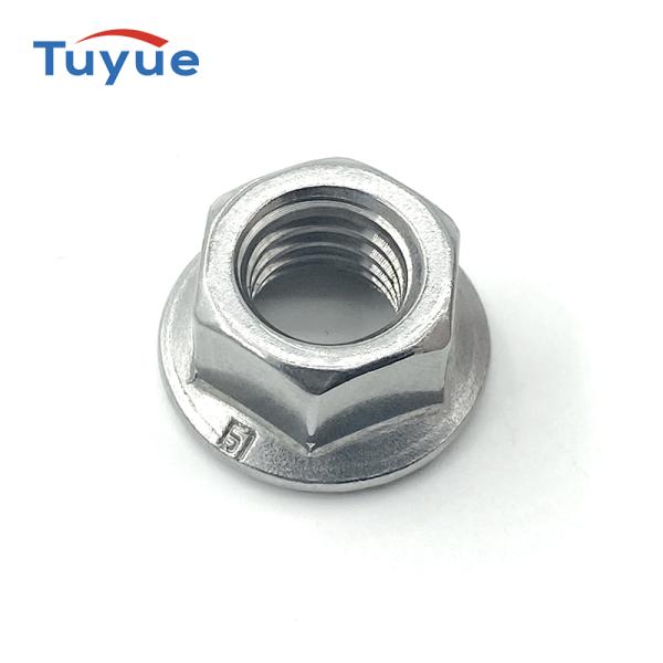 Flange hex nut DIN 6923 with serration / without Serration