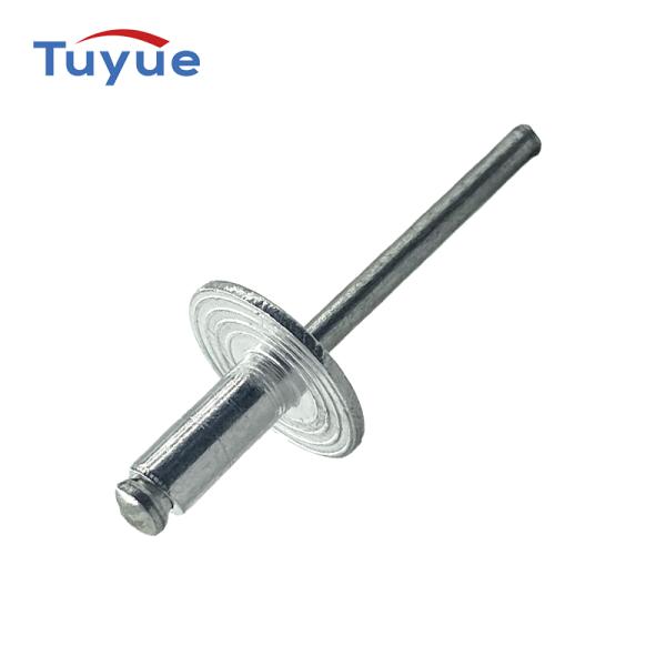 Gig Cap Head Aluminum/Steel Open End Blind Rivet