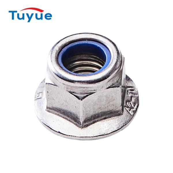 Hex Nylon Lock Nut With Serration
