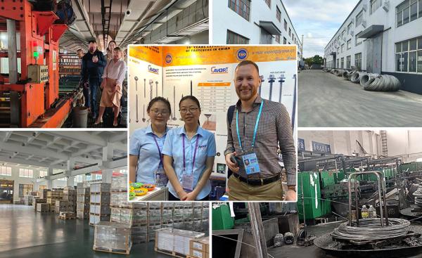 Customers visiting in our factory