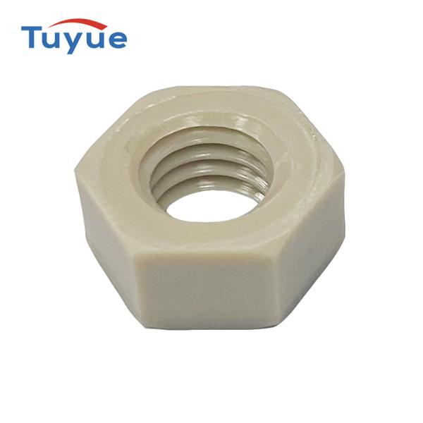 PEEK Plastic DIN934 Hexagon Nuts Hex Nuts M2 M3 M4 M5 M6 M8 M10 M12 M14 M16