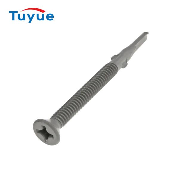 Philips Flat Head Self Drilling Screw with wing