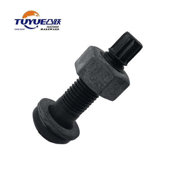 Torsion-shear bolt connection pair with steel structure