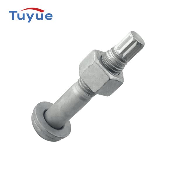 Torsion-shear bolt connection pair with steel structure