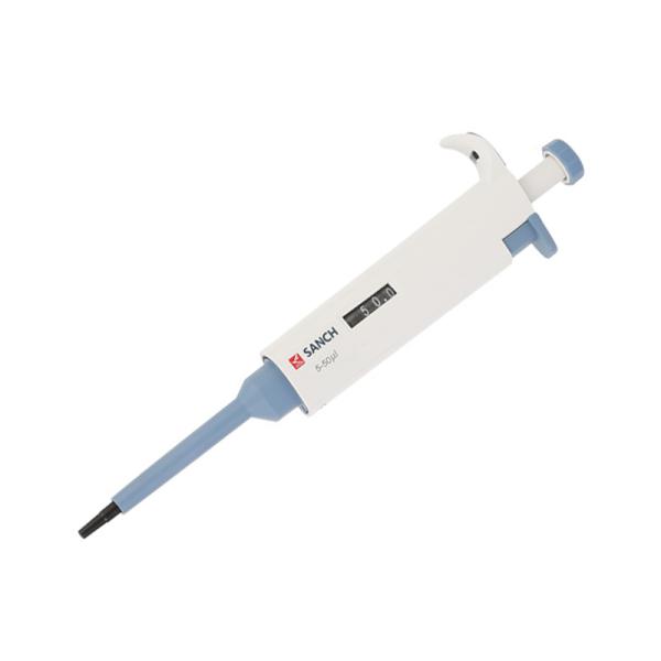 Single channel fixed/adjustable volume pipette vary from 0.1μl to 10ml